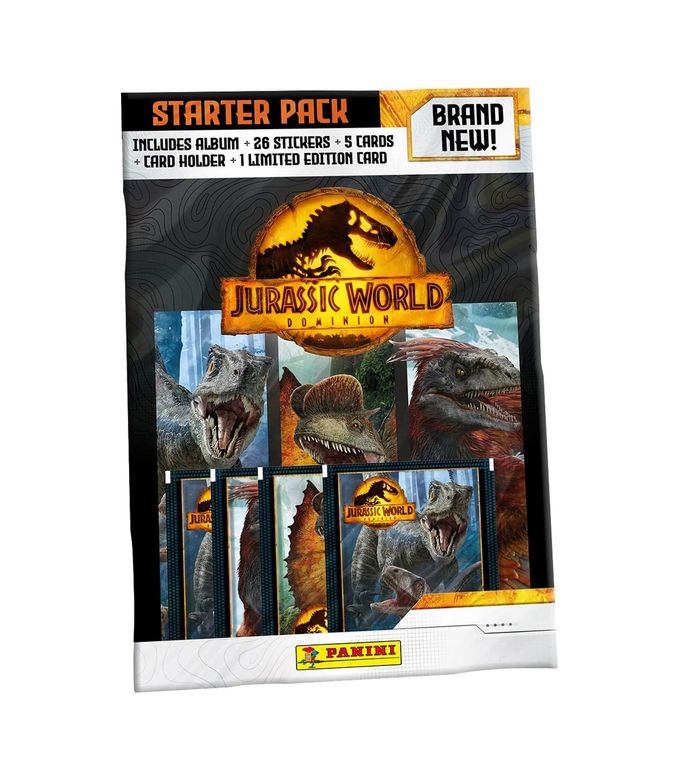 Diğer 57855210128104080184975 Panini Jurassic World Hakimiyet Çıkartma Albümü