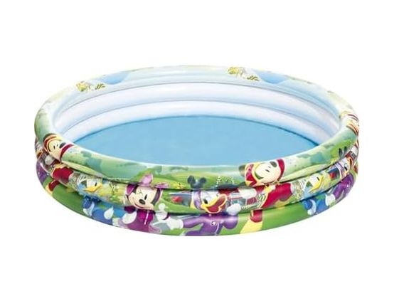 Diğer 57855210128362880184975 Mickey Mouse 48" X H10"/1.22M X H25Cm 3-Ring Pool 1 Parça