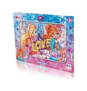 Diğer 57855210128639880184975 24 Parça Winx Frame Puzzle 50 X 22