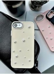Diğer 57855210132364880184975 Iphone 7-8 - Se 2020 - Se 2022 Uyumlu Pearl 3D Oyuncak Tasarımlı Esnek Silikon Kılıf - Krempearl 50 X 22