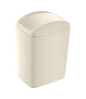 Diğer 57858324438868099283959 Soft Çöp Kutusu Döner Kapak 40 Lt Latte 10L Siyah