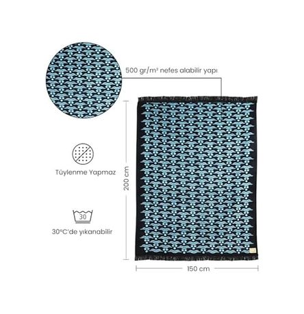 Diğer 57858324440417699283959 Osmanlı Tek Kişilik Battaniye 150 X 200 Cm Açık Bej
