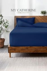 Diğer 57858324440483899283959 Lastikli & Hipoalerjenik Çarşaf %100 Pamuk Çarşaf Penye Kumaş Tek-Çift Kişilik-Battal Boy Çarşaf, Luxcarsaf Abanoz