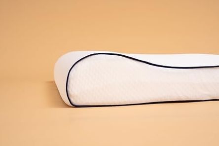 Diğer 57858324440500599283959 Balancefoam L-Form Boyun Destekli Visco Yastık 10 Cm Dengeli Ergonomik Destek Açık Indigo
