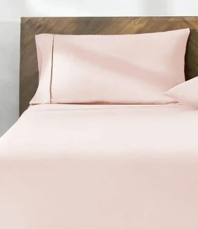 Diğer 57858324440529699283959 My Catherine%100 Pamuk 2'li Yastık Kılıfı 50X70 Cm Somon Açık Altın