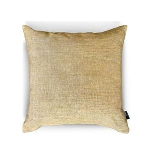 Diğer 57858324440776699283959 Valley Yellow Jakar Dokuma Dekoratif Kırlent/yastık Kılıfı 45X45 Cm,%100 Polyester Döşemelik Kumaş Açık Altın