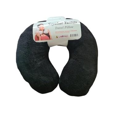 Diğer 57858324440804399283959 Seyahat Boyun Yastığı Koyu Siyah Açık Indigo