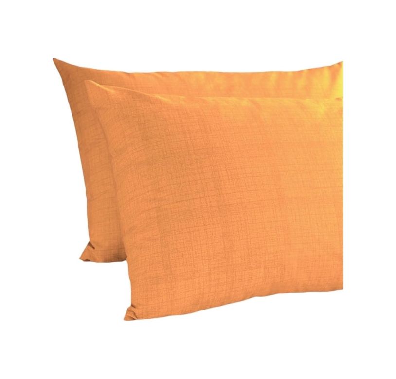 Diğer 57858324440828199283959 - 2'li Yastık Kılıfı 50X70 Cm Sarı Sarı / 50 X 70 Açık Altın
