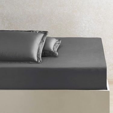 Diğer 57858324440970899283959 X Tencel Lyocell Çift Kişilik Çarşaf Abanoz