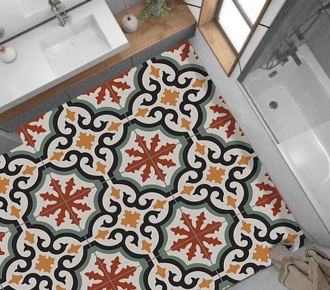 Diğer 57858324441207499283959 Yer Kaplama Zemin Kaplama Folyosu 65X130 Cm Tiles