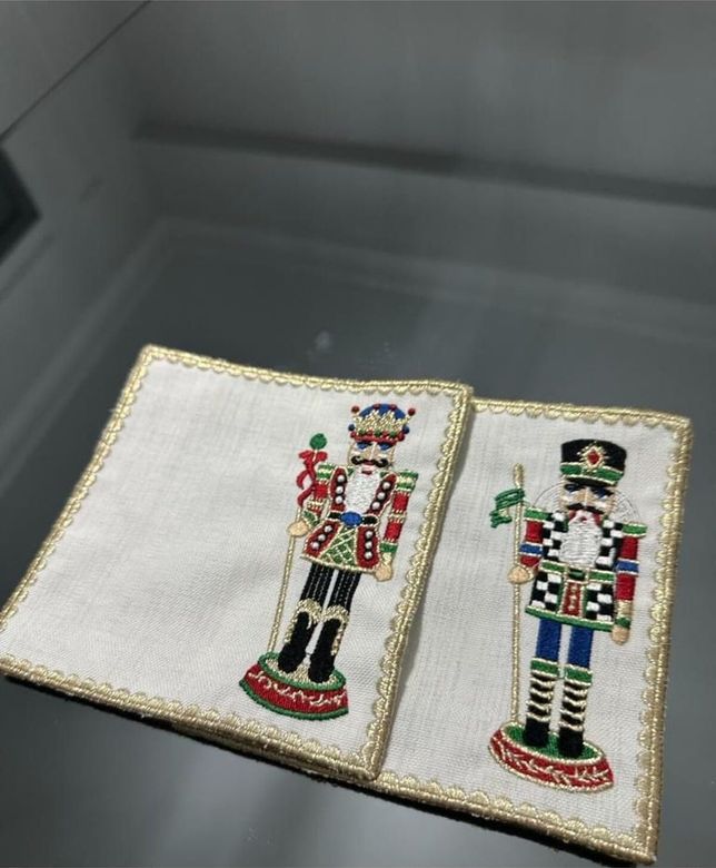 Diğer 57858324441613099283959 Mia Nutcrackers Kurşun Asker Kokteyl Peçete 2 Li Acı Kahverengi