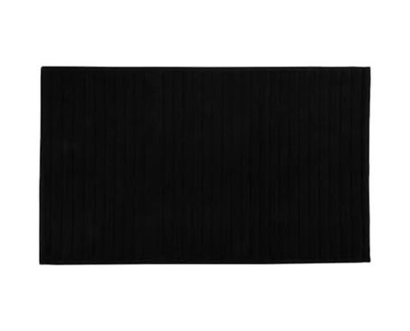 Diğer 57858324441785499283959 Sty Leticia Siyah Banyo Paspası 60X100 Cm Açık Ceviz