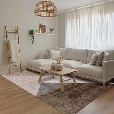 Diğer 57858324441802399283959 Dizayn Barty Desenli Kadife Pamuk Tabanlı Yıkanabilen Kaydırmaz Antibakteriyel Salon Halısı 100X150 1