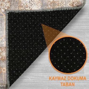 Diğer 57858324441866699283959 Missha Şönil Kaymaz Pamuk Tabanlı Yıkanabilir Antibakteriyel Salon Halısı 140X200 1