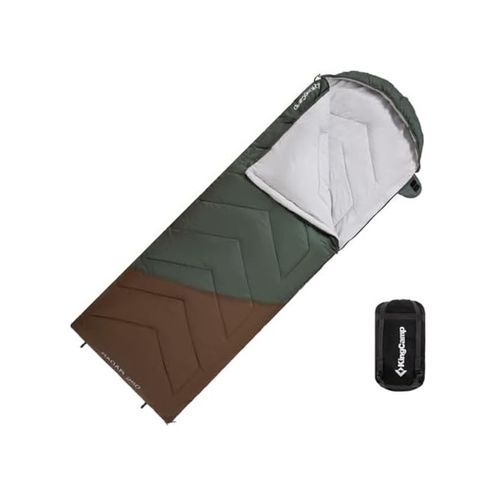 Diğer 57858324441873799283959 Radar 250 Deluxe -3 C Uyku Tulumu Green & Brown Açık Gri