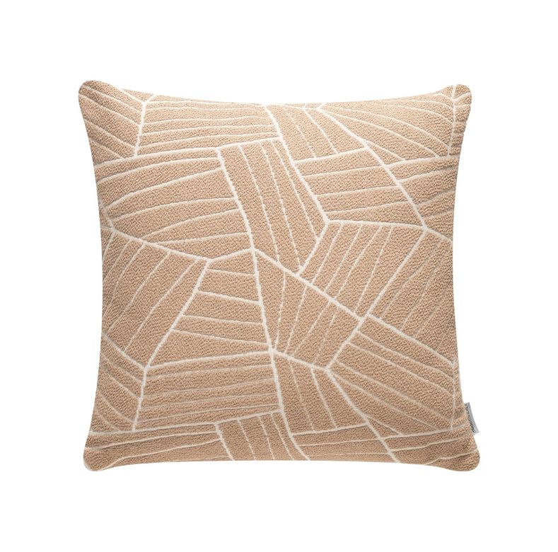 Diğer 57858324441911499283959 Bess Mırror Kırlent Bej 45 X 45 Cm