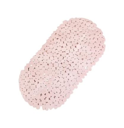 Diğer 57858324441942099283959 Slikon Yumuşak Taban Banyo Paspası 34X68 Cm Kaymaz Ve Rahat Açık Ceviz