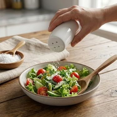 Diğer 57858324442242499283959 2'li Porselen Tuzluk Ve Karabiberlik Seti - Yumuşak Hatlı Minimalist Beyaz Sofra Baharatlık Takımı Ergonomik Masaüstü Tuzluk 5,7 X 7,9 Cm Açık Gri