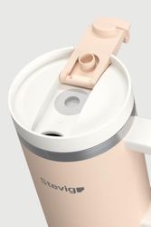 Diğer 57858324442276399283959 2 Moods -In Tumbler Sızdırmaz Çelik Termos 900 Ml Bisque St-239 Açık Gri