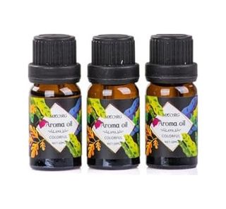 Diğer 57858324442740199283959 3 Lü Esansiyel Uçucu Yağ 3X10Ml Colorful Kokulu Buhurdanlık Yağı Set, Difüzör, Banyo Ve Oda Kokusu