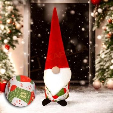 Diğer 57858324442807899283959 Yılbaşı Noel Baba Dekoratif Biblo Yılbaşı Çorabı Desenli