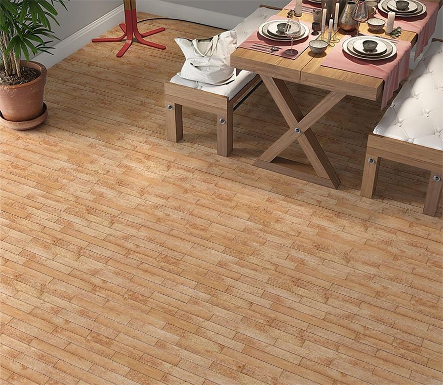 Diğer 57858324443047399283959 Yer Kaplama Zemin Kaplama Folyosu 65X130 Cm Ahşap Parke