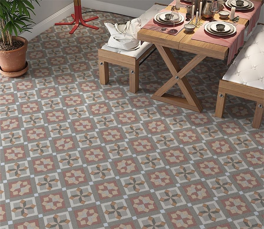 Diğer 57858324443085499283959 Yer Kaplama Zemin Kaplama Folyosu 65X130 Cm Rustik