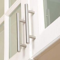 Diğer 57858324443286199283959 Paslanmaz Metal Kulp, Inox Dolap Çekmece Mobilya Kulbu, Tv Ünitesi Yatak Odası Vestiyer Mutfak İçin 96 Mm A.ağaç