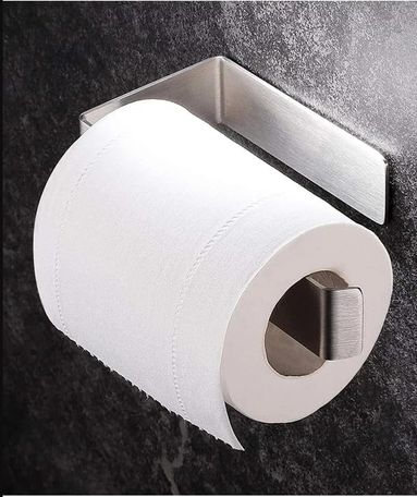Diğer 57858324443306799283959 Paslanmaz Çelik Wc Kağıtlık Tuvalet Kağıtlığı Tuvalet Kağıdı Askısı Yapışkanlı Tasarım Acı Kahve