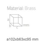Diğer 57858324443380599283959 Tezgah Üstü Diş Fırçalığı Krom Renk 101X63X90 Mm Krom Tek Ebat Ba20008 001007 Cr-Cb Açık Ahşap