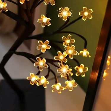 Diğer 57858324443433099283959 Dekoratif Kiraz Ağacı Masaüstü Usb Led Lamba/gt-Cl16 .