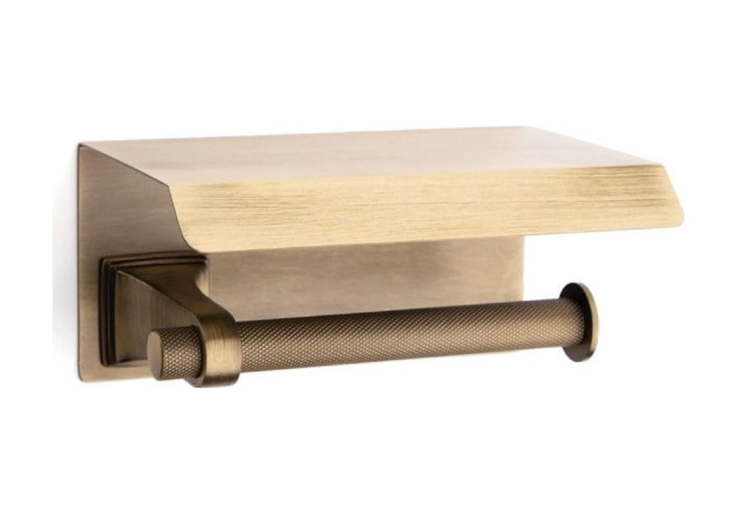 Diğer 57858324443434399283959 Sparklıne Kapaklı Tuvalet Kağıtlığı Antik Renk 85X17X170 Mm Acı Kahve