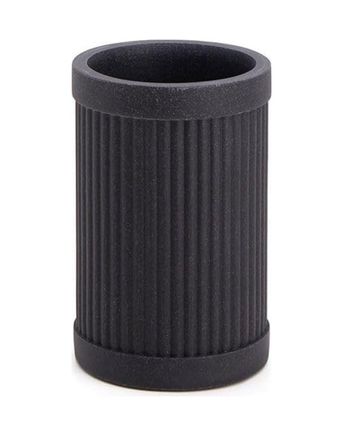 Diğer 57858324443514899283959 Reçine Tezgah Üstü Diş Fırçalığı Siyah Siyah Renk 124X80X80 Mm Açık Ahşap