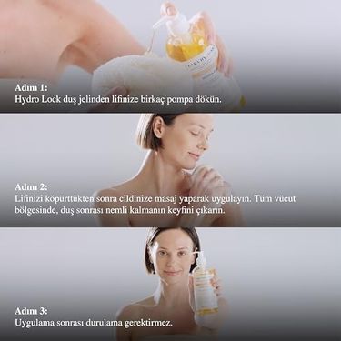 Diğer 57858324443946899283959 Hydra Shower Gel 400Ml Duş Jeli 3 Paketi Açık Bej