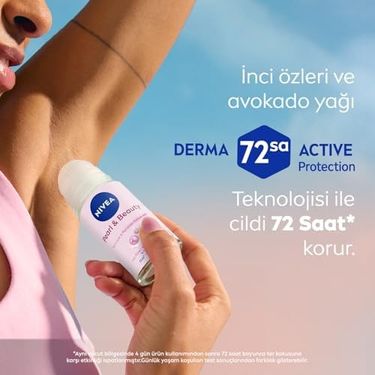 Diğer 57858324443966799283959 Creme Care Nemlendirici Duş Jeli 250Ml Ve Rollon Deodorant Pearl&beauty 50Ml, 72Saat Anti-Perspirant Açık Bej