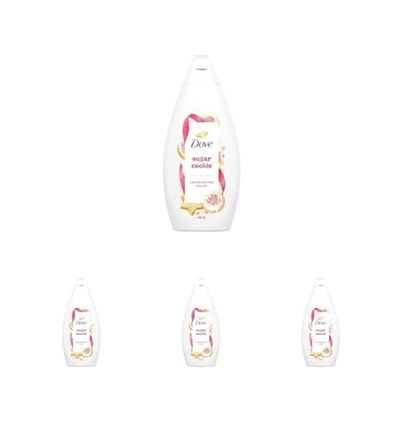 Diğer 57858324443990799283959 Dove Sugar Cookie Duş Jeli 450 Ml 4 Paketi Açık Bej