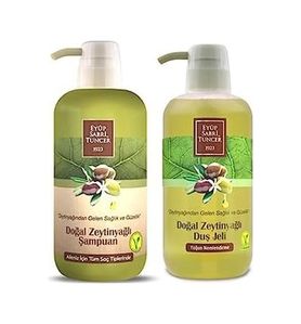 Diğer 57858324444012999283959 Doğal Zeytinyağlı Şampuan Ve Duş Jeli 600 Ml Açık Bej