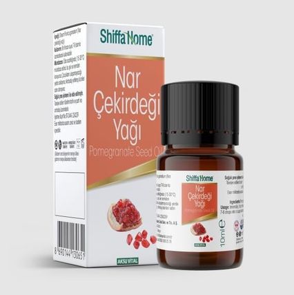 Diğer 57858324444142799283959 Shiffa Nar Çekirdeği Yağı 10 Ml Soğuk Sıkım, Vitamin Ve Mineral Bakımından Zengin, Cilt Yenileyici Ve Besleyici Doğal Yağ, Antioksidan Etkili, Masaj Ve Banyo Yağı Açık Ceviz