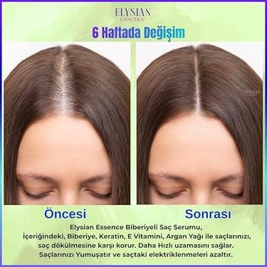 Diğer 57858324444474599283959 Biberiyeli Saç Serumu 2'li Set Hızlı Uzama Etkili Ve Dökülmeye Karşı - Organik Argan Yağı, Vitamin E, Keratin