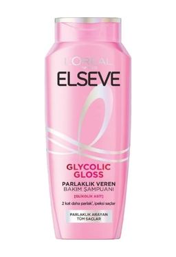 Diğer 57858324444549499283959 Elseve Glycolic Gloss Parlaklık Veren Bakım Şampuanı 300Ml