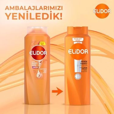 Diğer 57858324444550899283959 Elidor Saç Bakım Şampuanı, Anında Onarıcı, 650 Ml