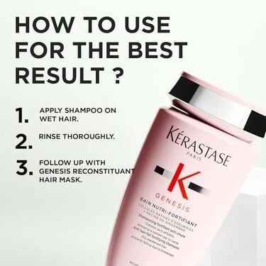 Diğer 57858324444561799283959 Kerastase Genesis Bain Nutri-Fortifiant Dökülme Karşıtı Güçlendirici Şampuan 250 Ml