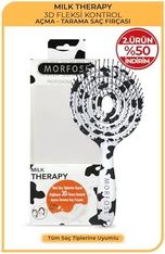 Diğer 57858324444647599283959 Therapy Üç Boyutlu Oval Saç Fırçası - Kolay Tarama, Tüm Saç Tipleri