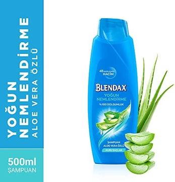Diğer 57858324444752299283959 Blendax Yoğun Nemlendirme Aloe Özlü Şampuan, 500 Ml