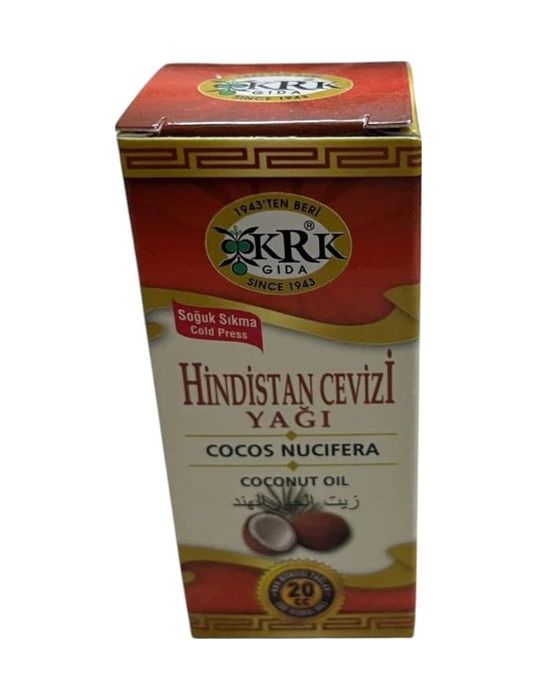 Diğer 57858324445196099283959 Soğuk Sıkım Hindistan Cevizi Yağı 20 Cc %100 Saf Cocos Nucifera Doğal Bakım Ve Çok Amaçlı Kullanım