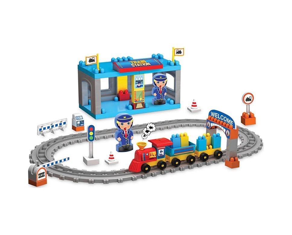 Diğer 57858324448380499283959 Raylı Tren Set 61 Parça Açık Altın
