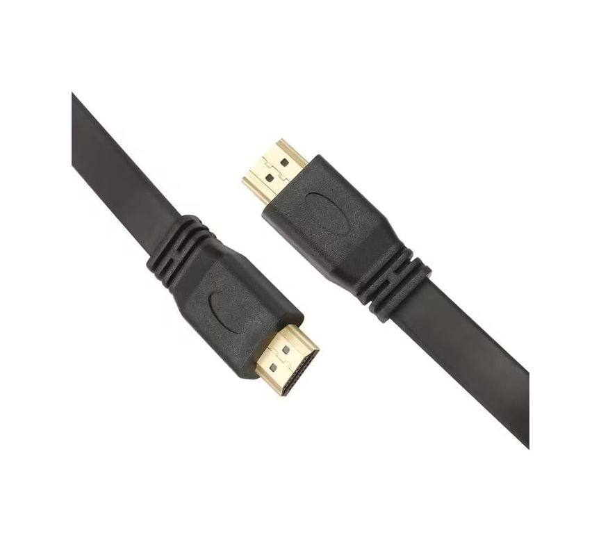 Diğer 57858324448571199283959 Yassı Flat Slim Hdmi Kablo Uyumlu 4K Full Hd 4K 60Hz 2.0 Uyumlu 4K 60P Çözünürlük Uyumlu 18 Gbps Veri Aktarım Hızı, Ethernet Kanallı 30 Cm