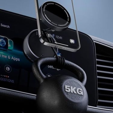Diğer 57858324448960599283959 360 Dönebilen Manyetik Telefon Tutucu, Vakumlu Araç İçi Montaj, Uyumlu 1