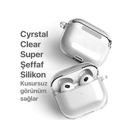 Diğer 57858324449227299283959 4. Nesil İçin 2024 Şeffaf Cyrstal Clear Ultra Berrak Kılıf 4. Nesil Addison
