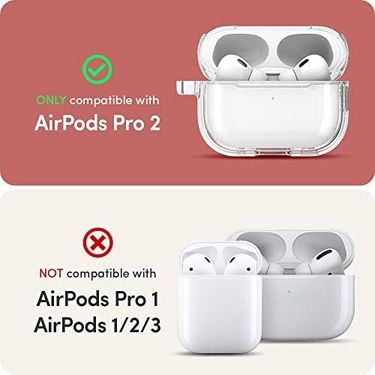 Diğer 57858324449231999283959 Ciel By Airpods Pro 2.nesil İle Uyumlu Kılıf Clear Glitter - Acs05332 Addison